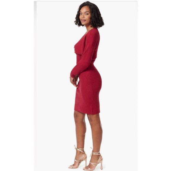 NWT Sam Edelman 2-in-1 sweater & dress set holiday party Valentine's Day medium - Picture 7 of 15